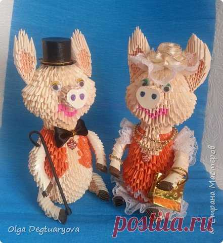 Влюблённые хрюшки. Символ 2019 г. | Страна Мастеров