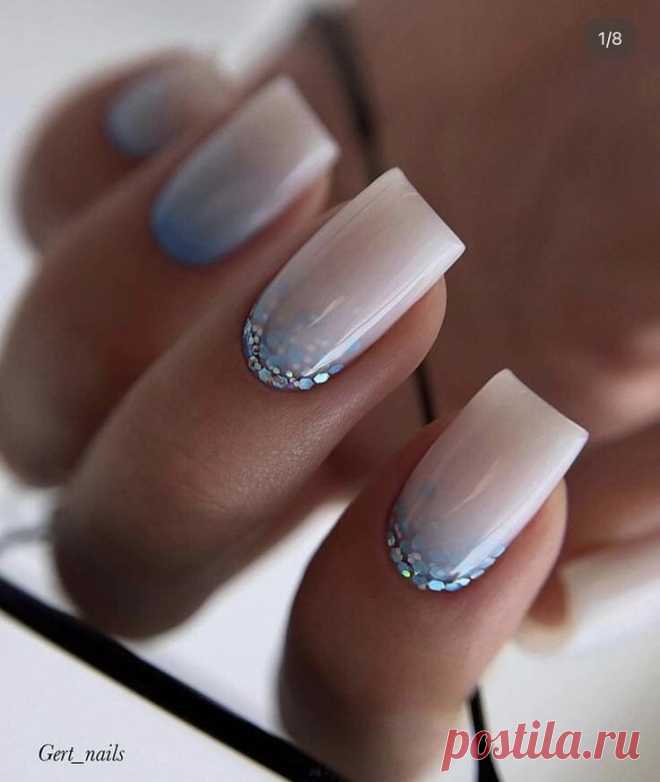 Маникюр на квадратные ногти: идеи дизайнов | PRO BEAUTY SPACE | Дзен