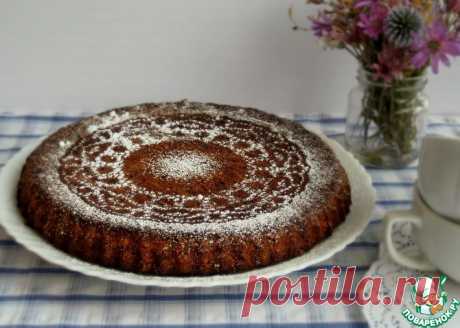 Овсяный пирог с бананами и орехами Кулинарный рецепт