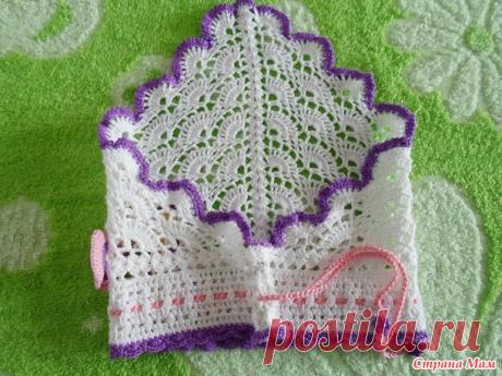 Dress "Pansies" haken - Breien - Country Mom
