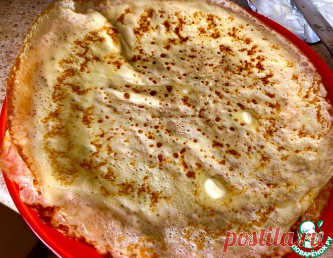 Блинчики – кулинарный рецепт