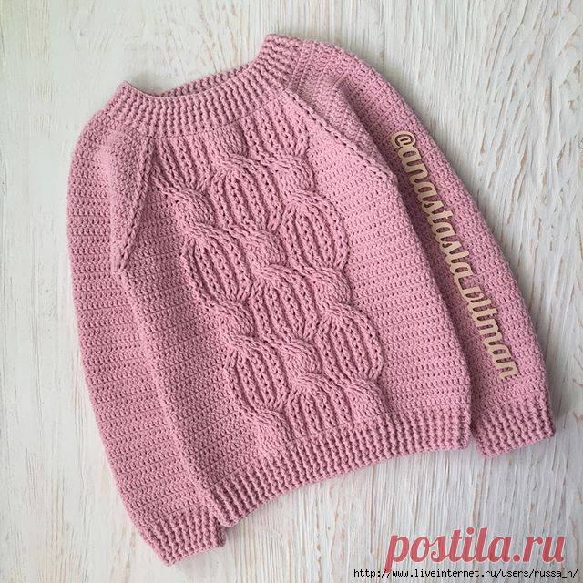 Идеи. Пуловеры детские крючком