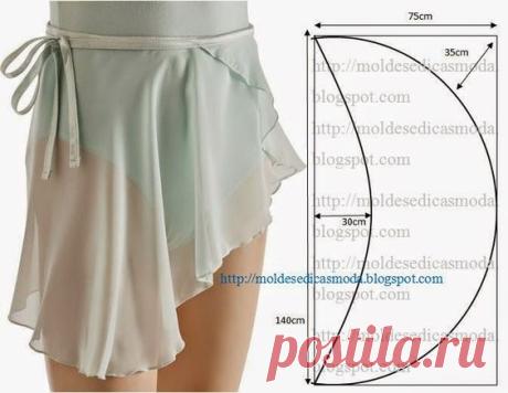 1000+ ideas about Moda e Dicas de Costura: SAIA PARA BALLET on Pinterest | stich it