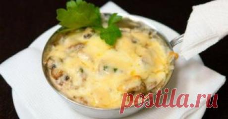 Жульен с курицей и грибами. Готовится очень просто ...