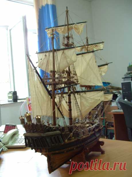 Приснопамятная &quot;Black Pearl&quot;. Построена естессно под влиянием. Ошибки молодости. )))) Сейчас даже глядеть на неё не могу.