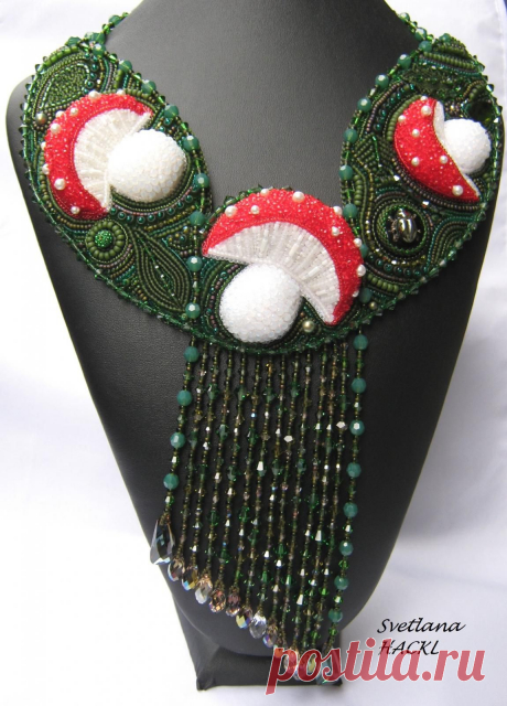 Финалист Bead Dreams 2015 - Forest Carpet (Лесной ковер) | biser.info - всё о бисере и бисерном творчестве