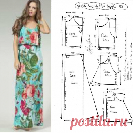 Пошив женской одежды, Выкройки для шитья одежды, Пошив платья своими руками 314