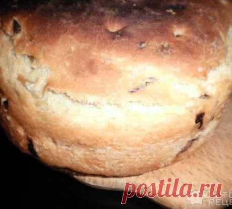 Домашний хлеб с луком (без хлебопечки)