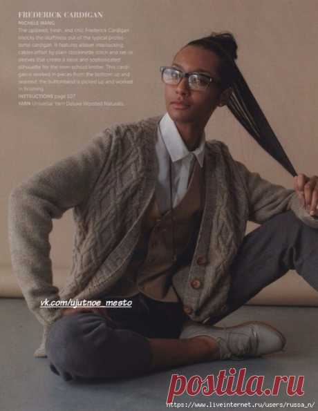 James Cardigan by Michele Wang.