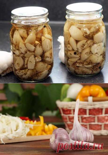 Домашние заготовки: чеснок на зиму