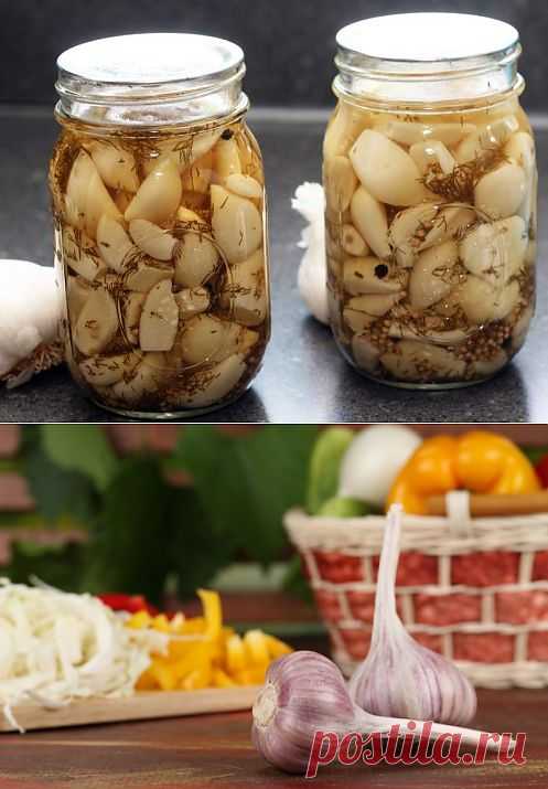 Домашние заготовки: чеснок на зиму