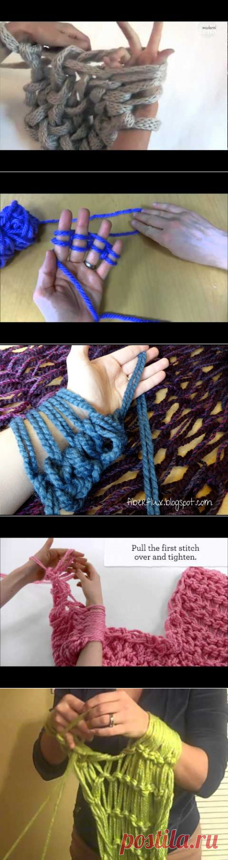 PLETEME RUKAMA | Knitting hands only - YouTube