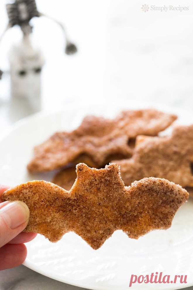 “Spooky” Cinnamon Sugar Flour Tortilla Crisps Recipe | SimplyRecipes.com