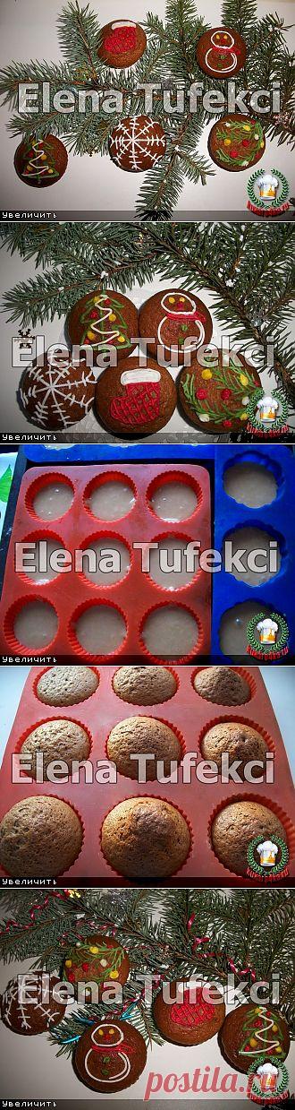 Маффины «Новогодняя сказка»(МК от Елены)