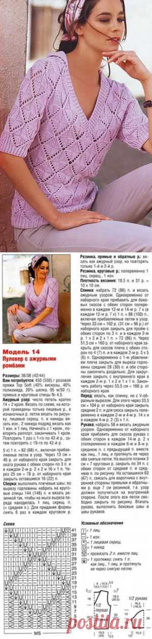 Как связать кофту спицами