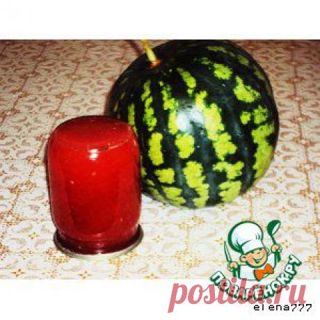 Арбузное желе - кулинарный рецепт