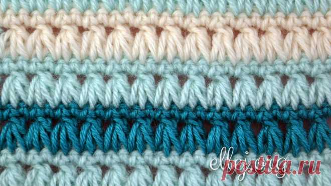 Triads Crochet Stitch | Free Crochet Tutorials, Instructions and Patterns Free Crochet Photo Tutorial. This pattern is very similar to the pattern 