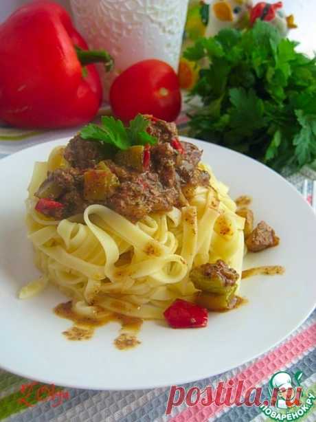 Печеночно-овощное рагу – кулинарный рецепт
