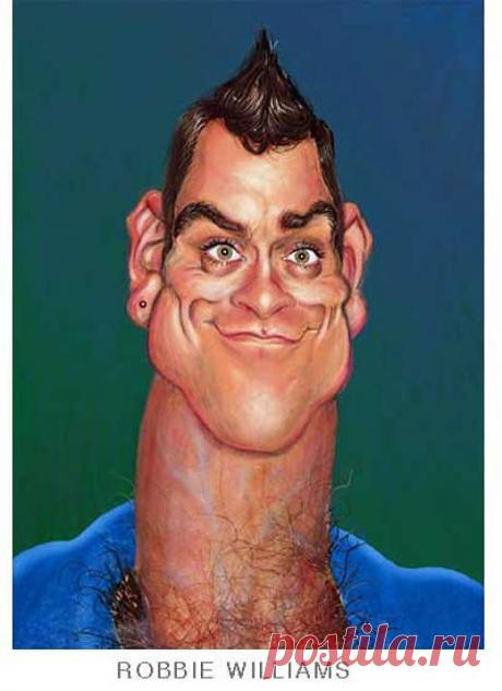 Карикатуры знаменитостей ::: КРЕАТИВ &amp;raquo; Рисунки / фентези / фото 9889454 520 x 715 io.ua