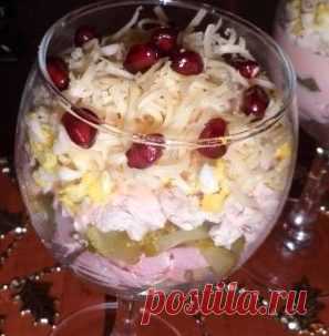Мясной салат «ассорти» — рецепт