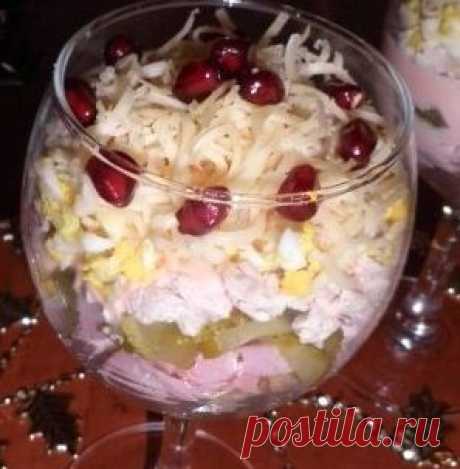 Мясной салат «ассорти» — рецепт