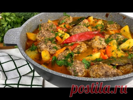 Все закинули в СКОВОРОДУ и ЗАБЫЛИ! Без возни! Вкуснее УЖИНА еще не было!