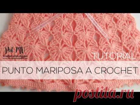 Punto Mariposa Crochet 🦋 Tutorial