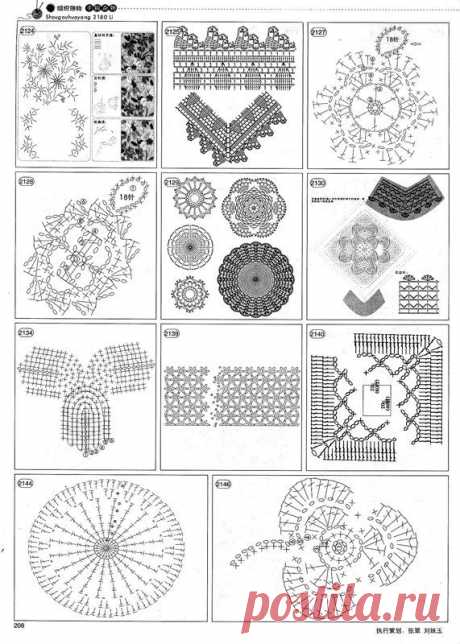 узоры,мотивы крючком | Записи в рубрике узоры,мотивы крючком | Дневник tatka_23051