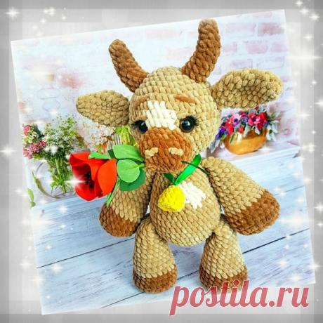 Бычок Сеня
Автор - voikatoys
другие игрушки  #корова_МЗ
#плюшки_МЗ