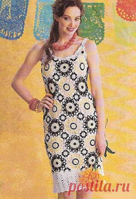 Irish crochet &: CROCHET DRESS.