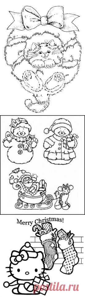 Отрисовки новогодние.