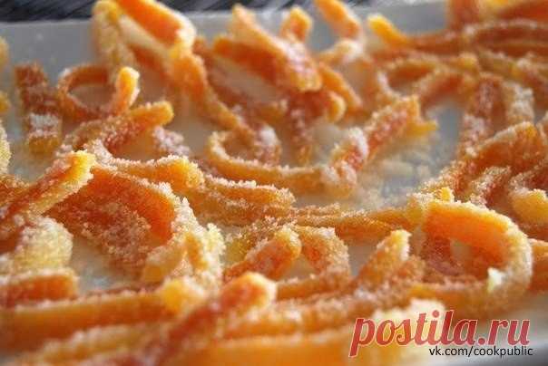 Кулинария >Апельсиновые цукаты