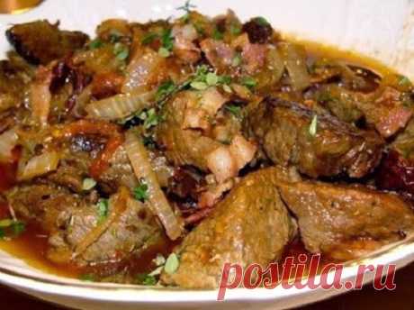 Самые вкусные рецепты: Чахохбили из говядины