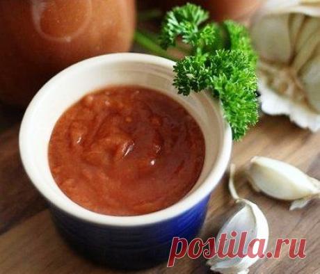 Кетчуп из ревеня и клубники