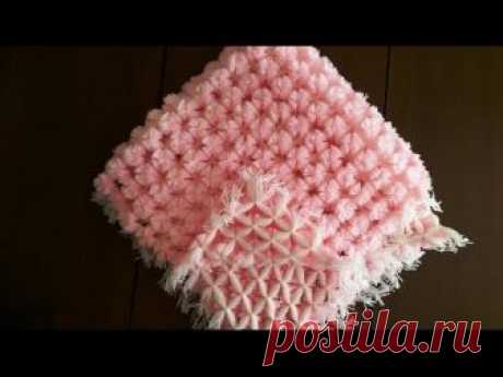 Baby Pom Pom Blanket Loom ( Ponponlu bebek battaniyesi yapımı)