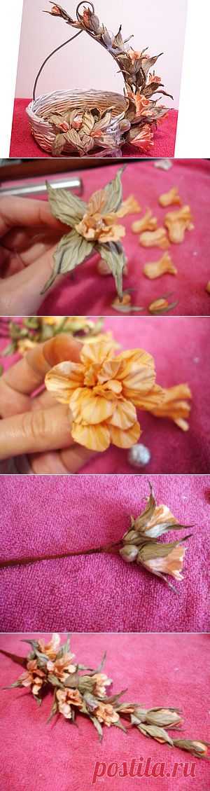 Очень красивые цветы из бумаги. Автор interjer-fresh (Olivka-f) | СДЕЛАЙ САМ!