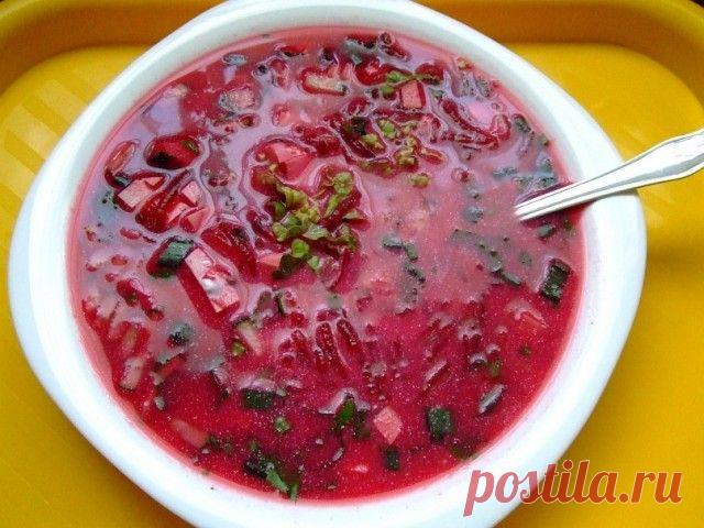 Свекольник (холодный борщ)