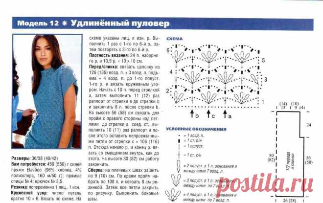 5 летних кофточек крючком с простым узором | календарь уютного дома | Дзен