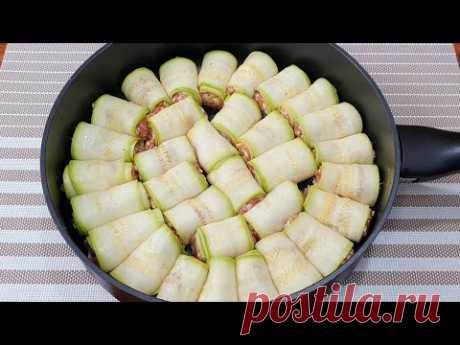 КАБАЧКИ И НЕМНОГО ФАРША! НЕВЕРОЯТНО ВКУСНЫЙ РЕЦЕПТ ДЛЯ ВСЕЙ СЕМЬИ!НЕДОРОГОЙ И ВКУСНЫЙ РЕЦЕПТ!