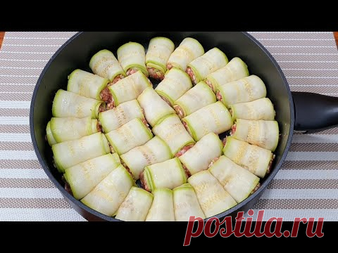 КАБАЧКИ И НЕМНОГО ФАРША! НЕВЕРОЯТНО ВКУСНЫЙ РЕЦЕПТ ДЛЯ ВСЕЙ СЕМЬИ!НЕДОРОГОЙ И ВКУСНЫЙ РЕЦЕПТ!