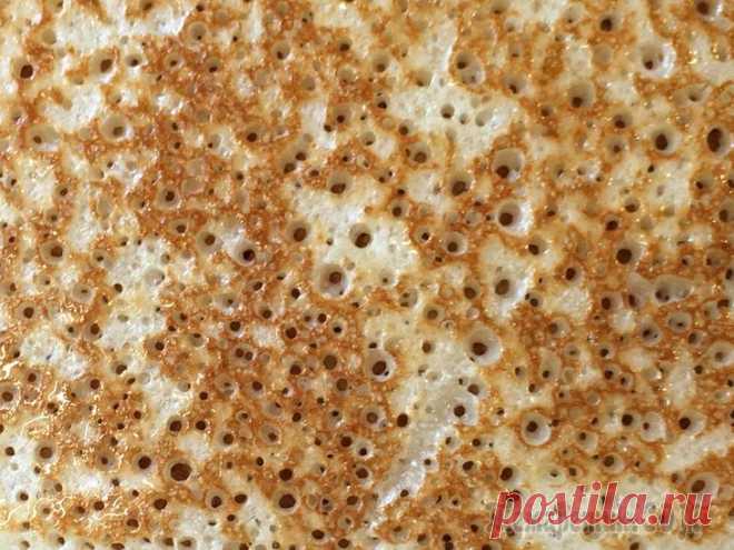 Блинчики с манной крупой