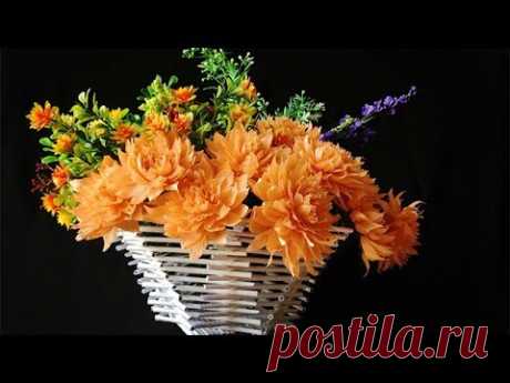 ABC TV | How To Make Vase From Printer Paper - Craft Tutorial #2