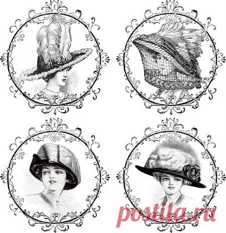 Черно-белые картинки для декупажа: монохромные распечатки, рисунки на фоне бутылки, на мебели мастер-класс