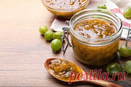 Джем из крыжовника с агар-агаром — Сад Заготовка