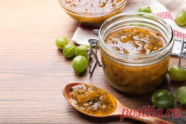 Джем из крыжовника с агар-агаром — Сад Заготовка