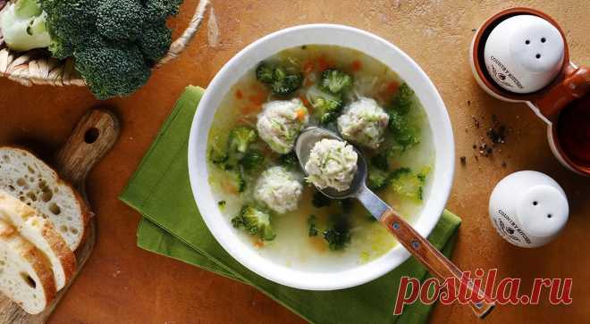 Суп с фрикадельками из куриного фарша, пошаговый рецепт с фото