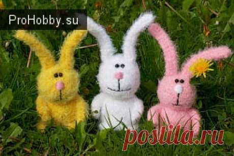 Вяжем зайчиков (котиков) крючком / Вязание спицами и крючком / ProHobby.su | Поделись своим хобби с миром
