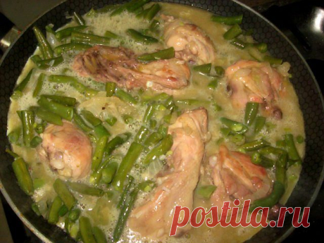 40. Лобио со стручковой фасолью (по-армянски)