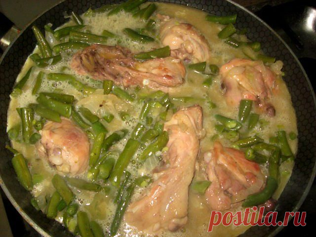 40. Лобио со стручковой фасолью (по-армянски)