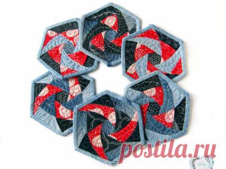 Шьем прихватку в стиле пэчворк «Карусель»